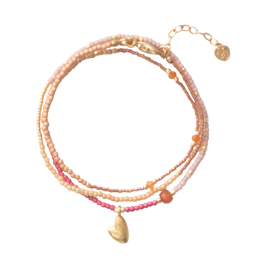 FEEL CARNELIAN GOLD NECKLACE | BRACELET
