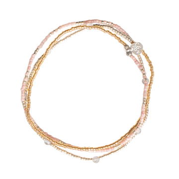 WELCOME LABRADORITE SILVER BRACELET
