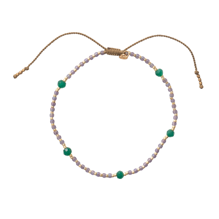 ESSENCE AVENTURINE ANKLET