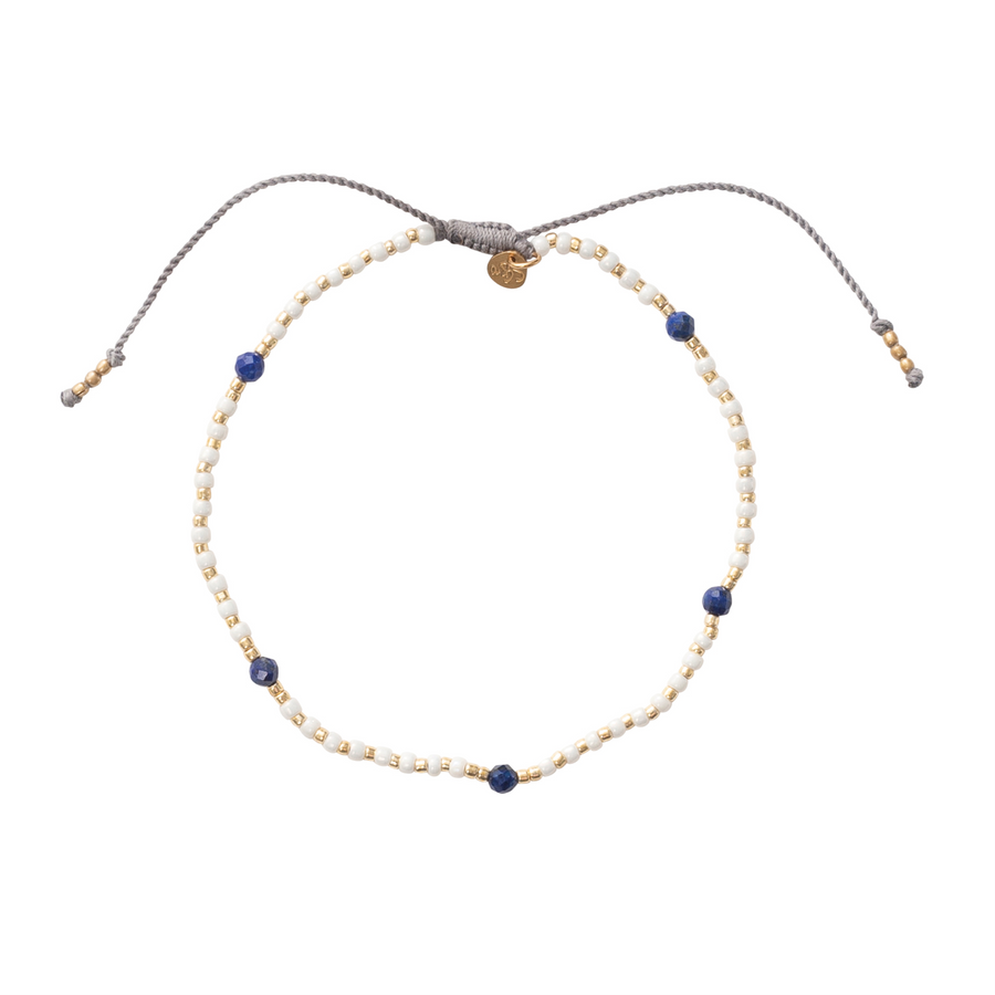 ESSENCE LAPIS LAZULI ANKLET