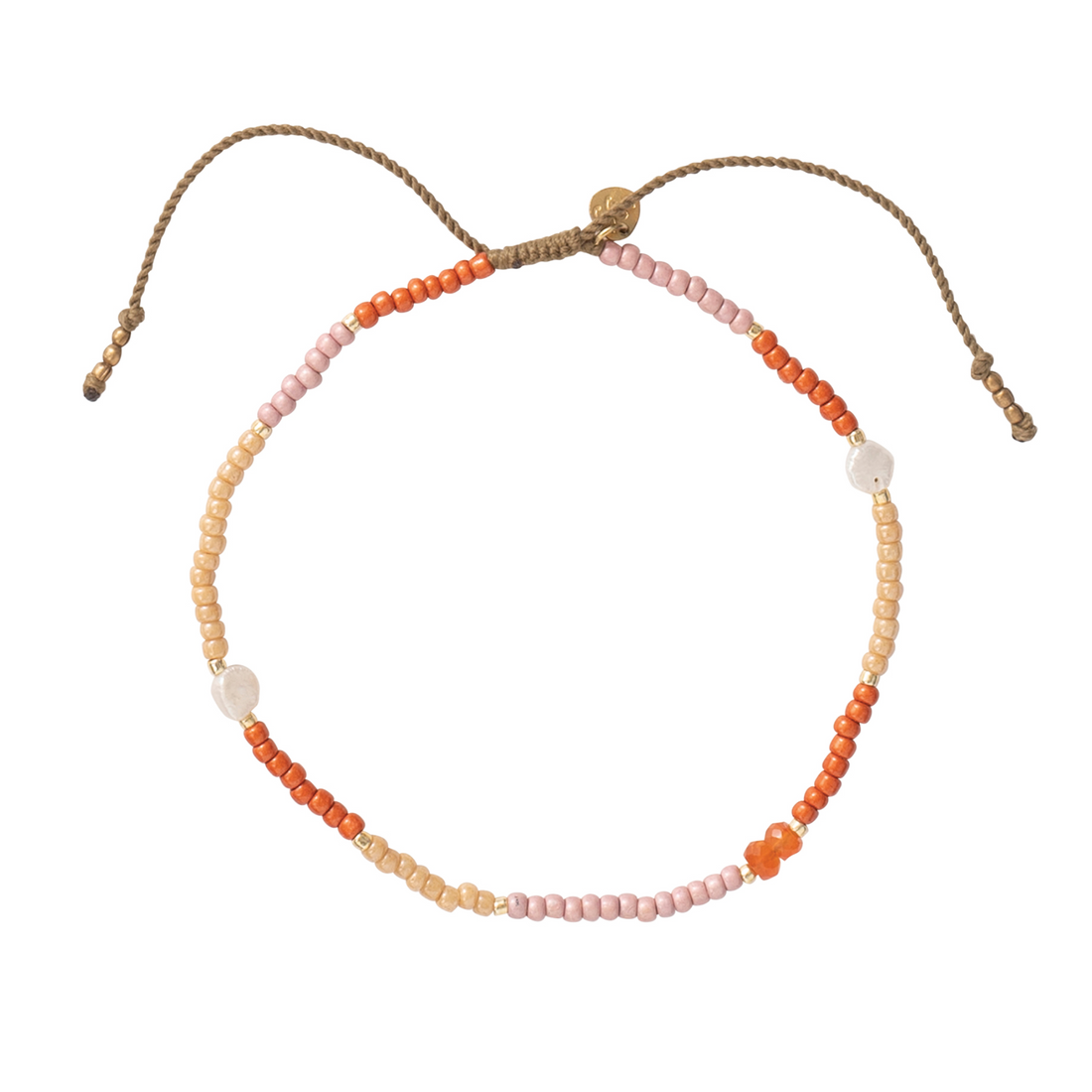 SUNRISE CARNELIAN ANKLET