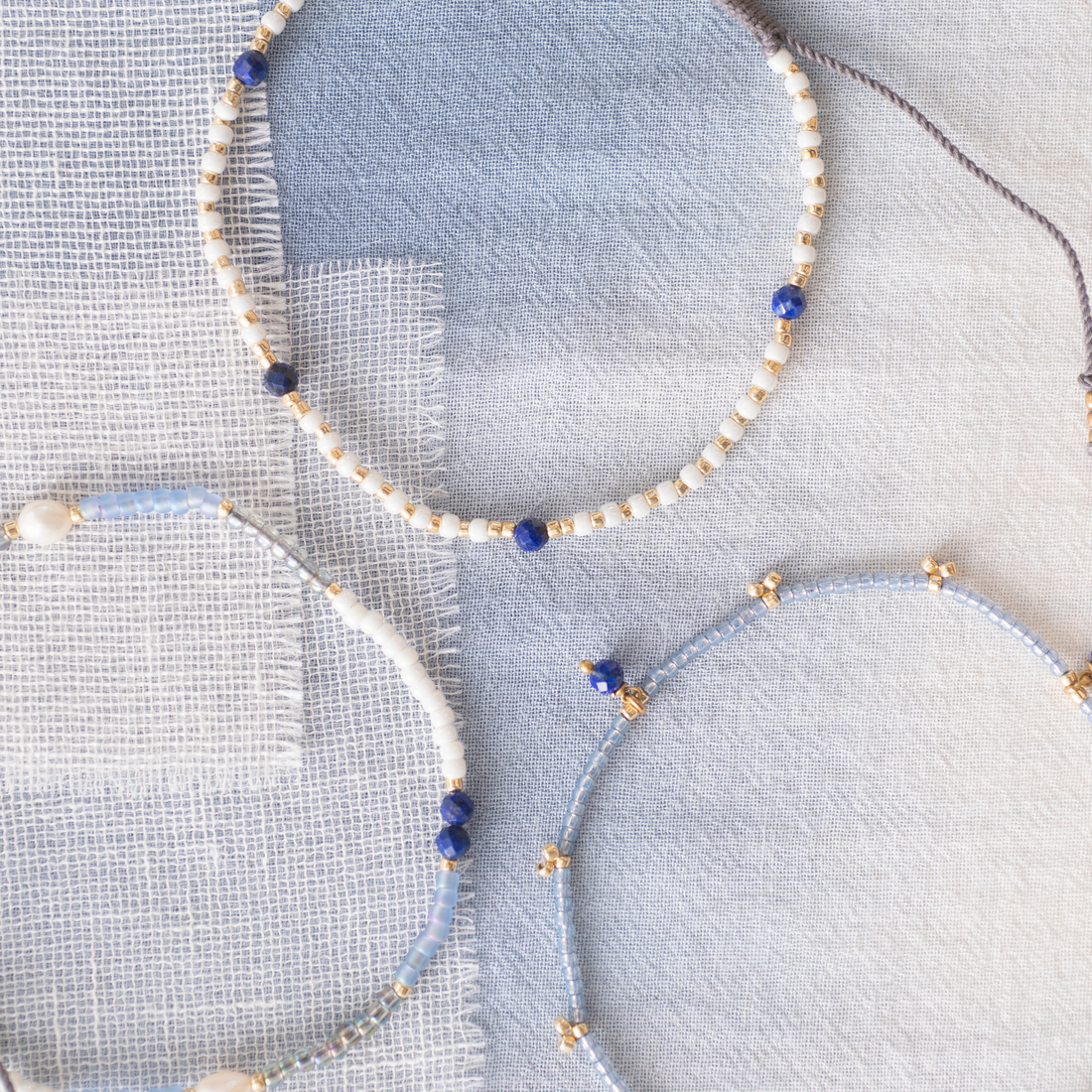 SPICE LAPIS LAZULI ANKLET