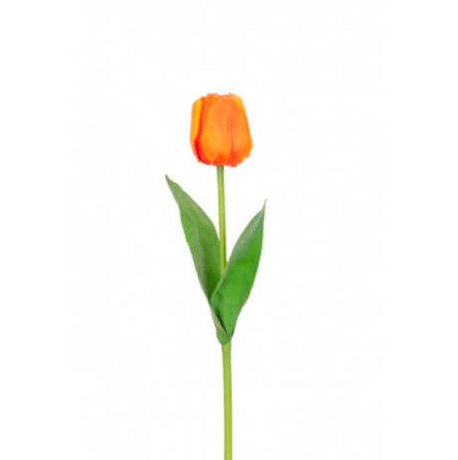 FAUX TRIUMPH ORANGE TULIP