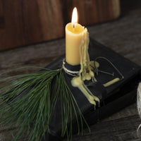DARK RUST CANDLE HOLDER BOX