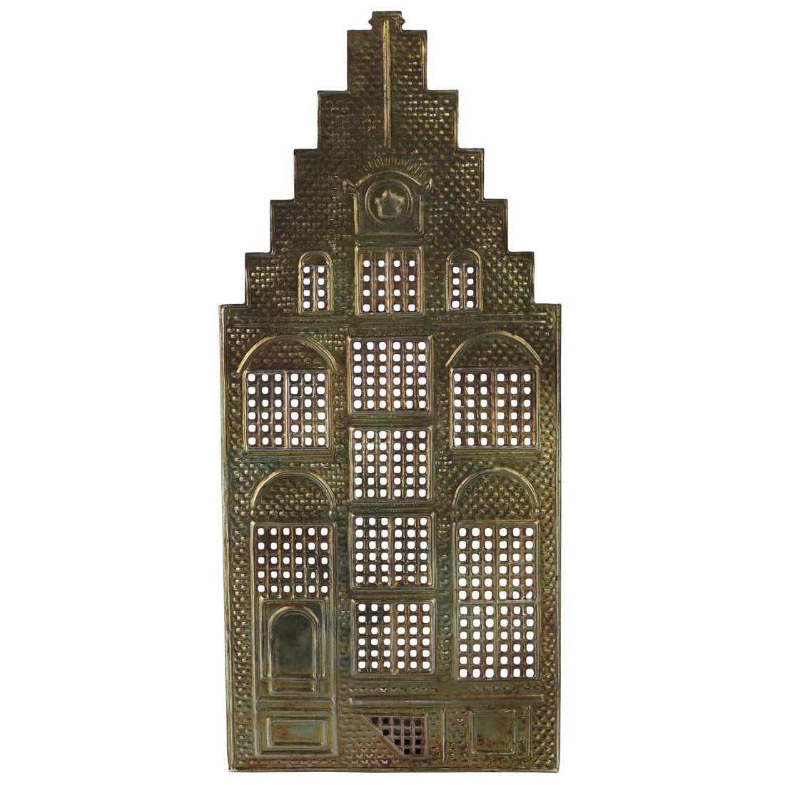 DECORATIVE METAL HOUSE CANDLE HOLDER | 3 DESIGNS