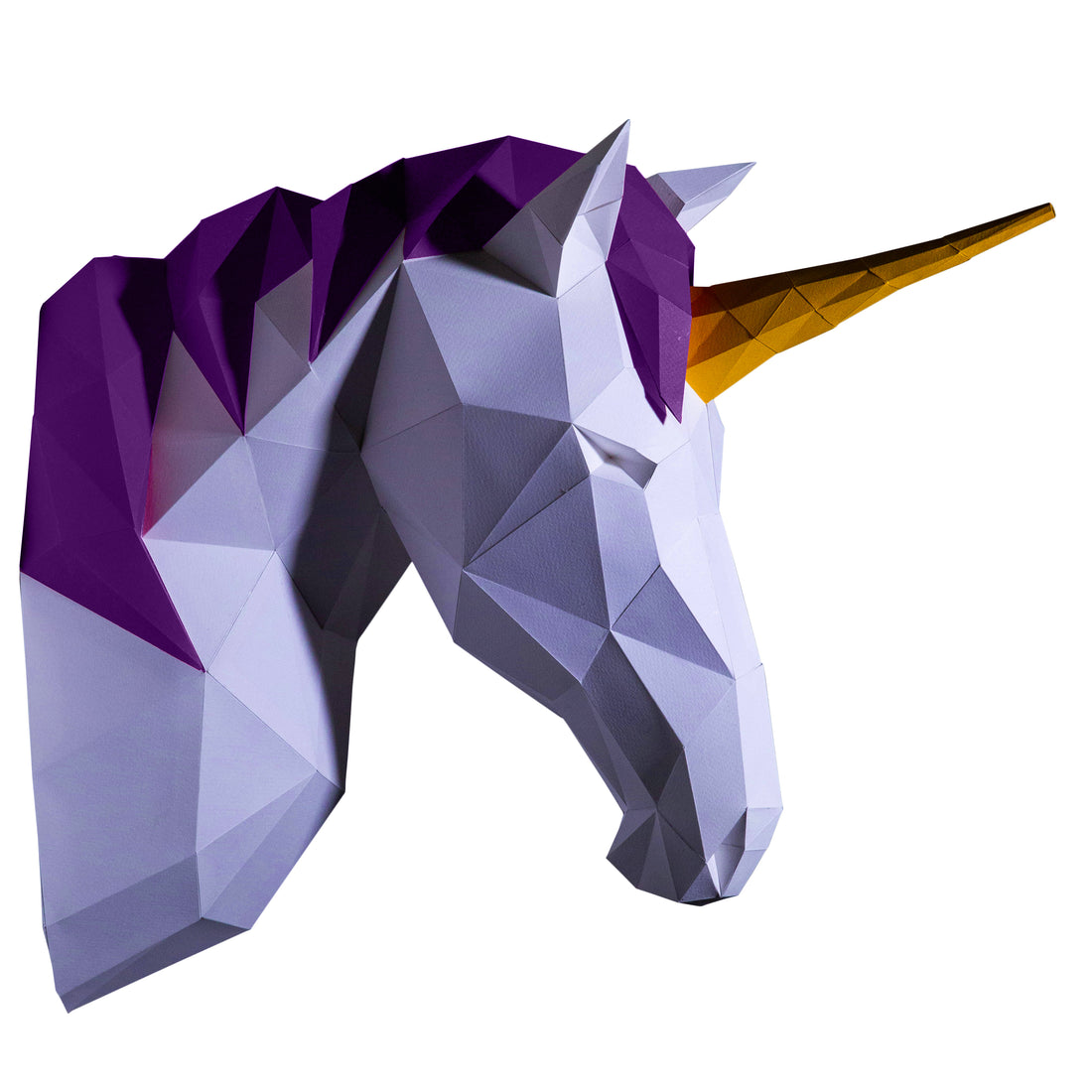 3D PAPERCRAFT WALL ART DIY KIT | UNICORN