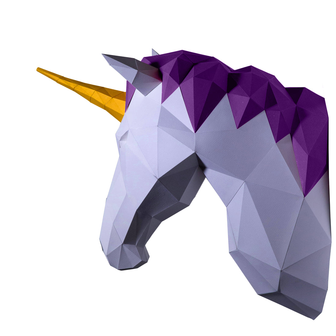 3D PAPERCRAFT WALL ART DIY KIT | UNICORN