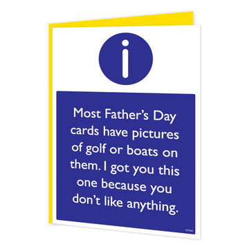 CARD | DON'T LIKE ANYTHING