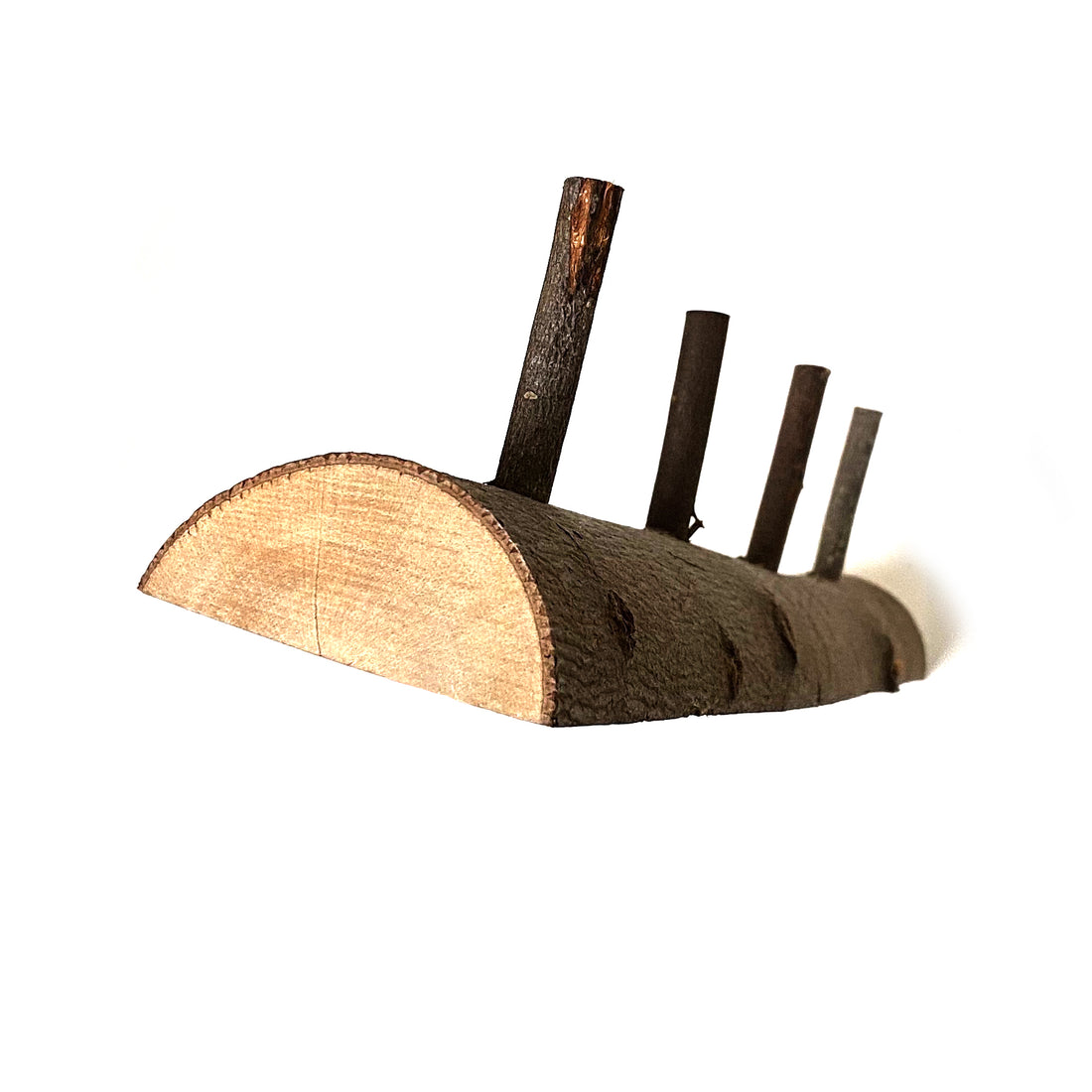 LONG WOODEN HOOK | 4 PEGS