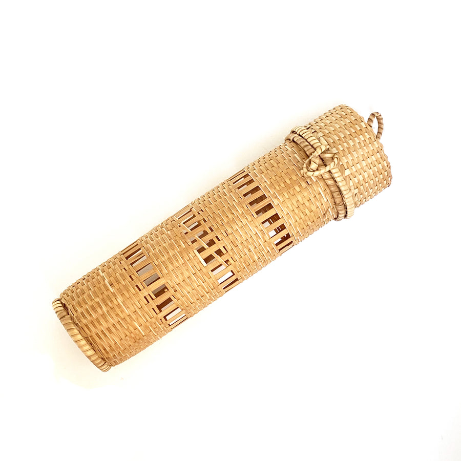 WOVEN LIDDED TUBULAR CASE
