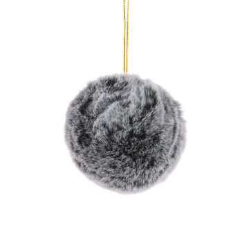 FAUX FUR BAUBLE