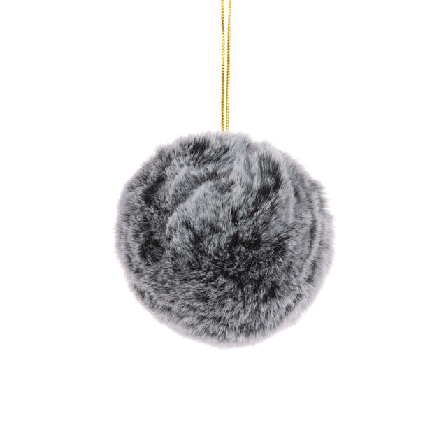 FAUX FUR BAUBLE