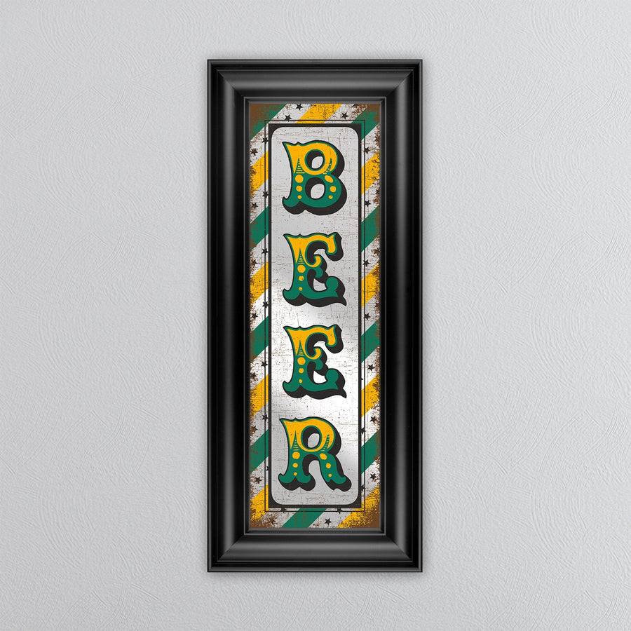 VINTAGE DESIGN MIRROR | BEER