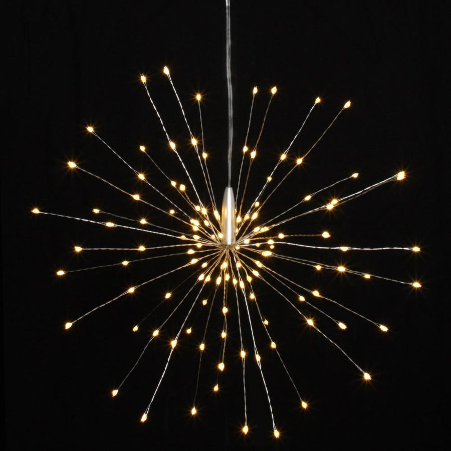MEDIUM REMOTE CONTROL BATTERY STARBURST LED LIGHT 38cm