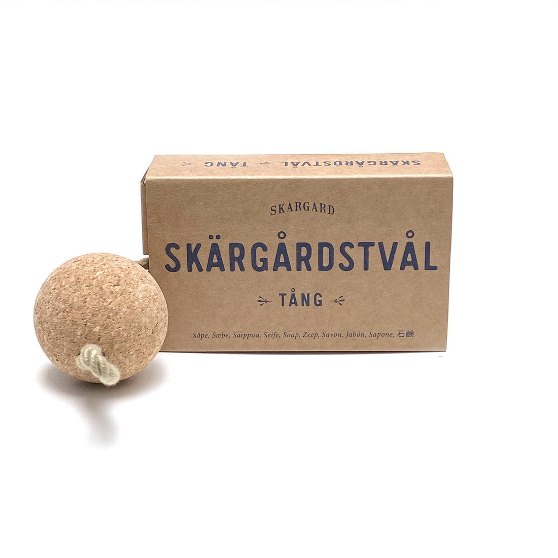 SWEDISH SKARGARD SOAP BAR WITH CORK