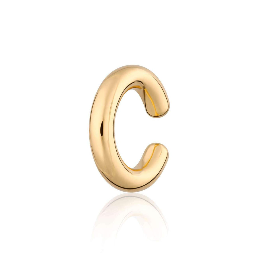 GOLD EAR CUFF | CHUNKY