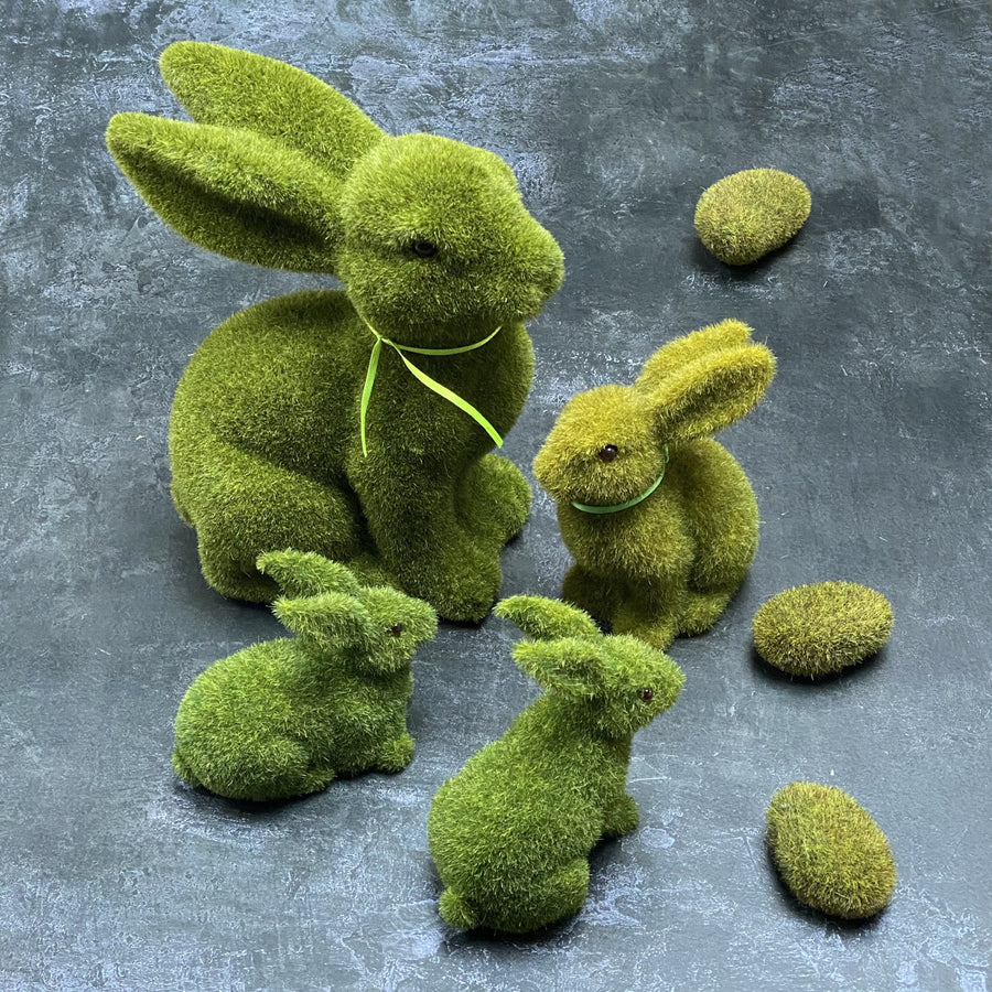 MOSS BUNNY | SMALL LYING DOWN 20cm