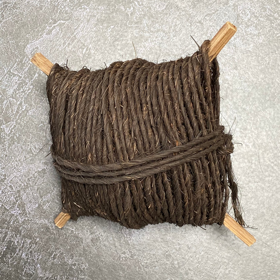 BLACK COCONUT FIBRE STRING SQUARE