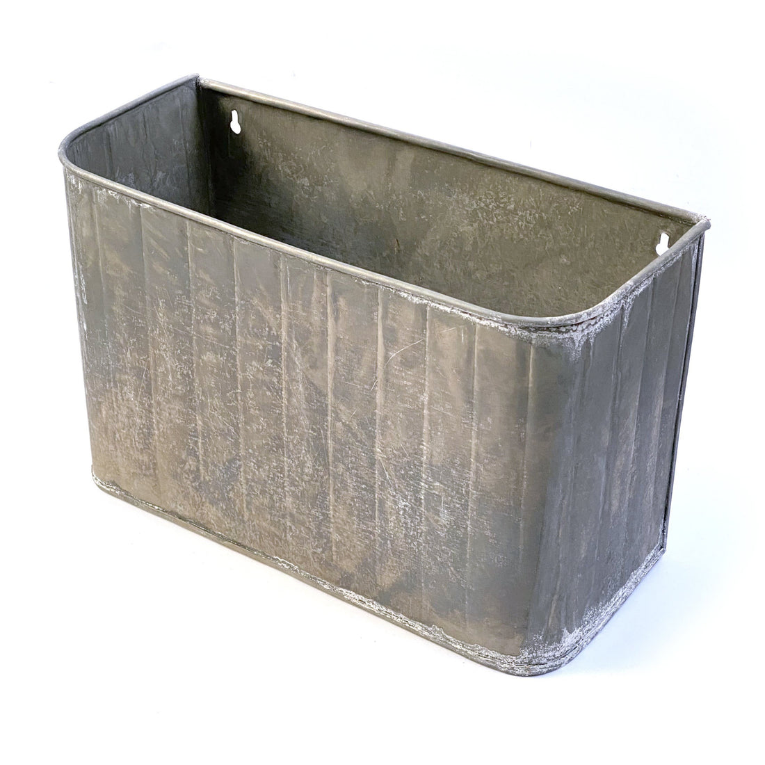 ZINC WALL MOUNTED STORAGE BOX
