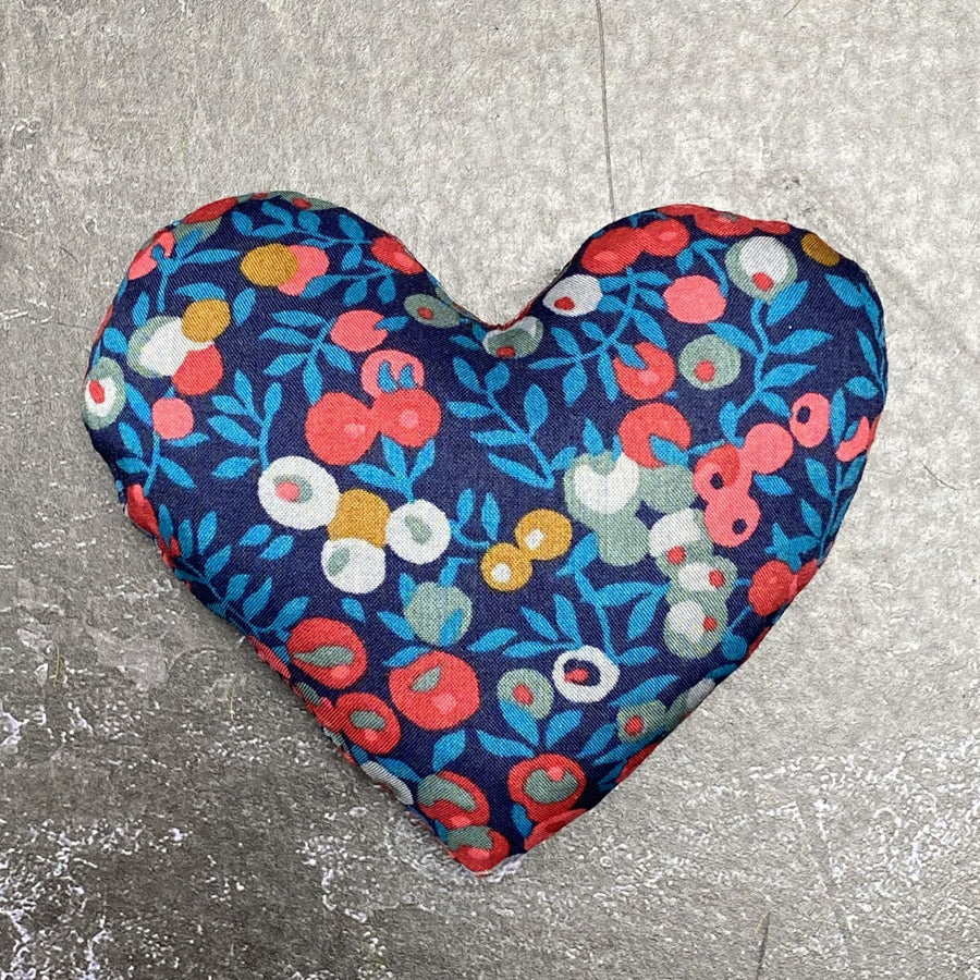 LIBERTY PRINT LAVENDER HEART