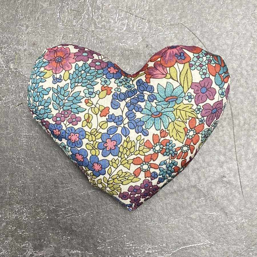 LIBERTY PRINT LAVENDER HEART