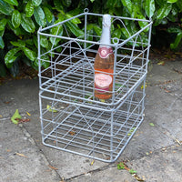 INDUSTRIAL WIRE BOTTLE CRATE