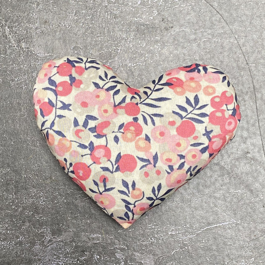 LIBERTY PRINT LAVENDER HEART