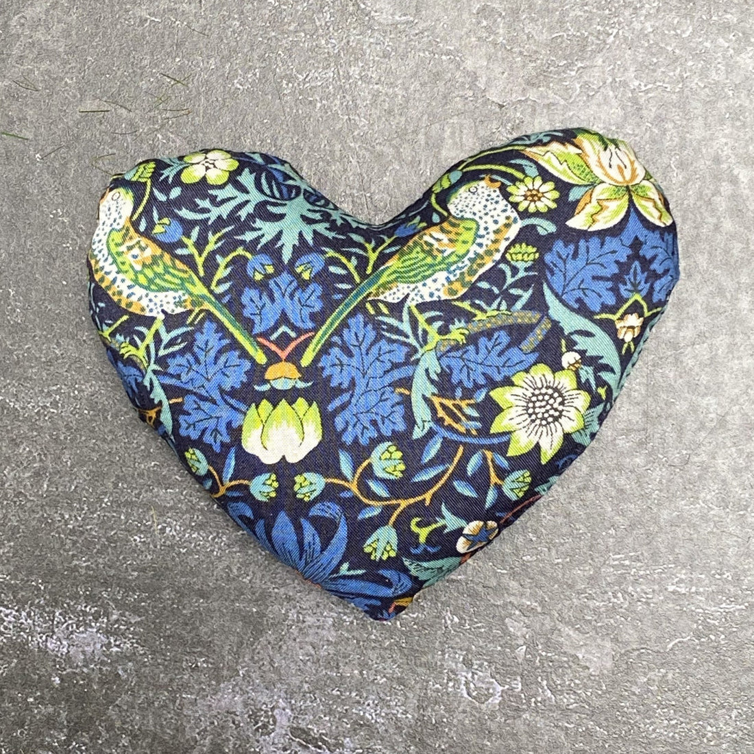 LIBERTY PRINT LAVENDER HEART