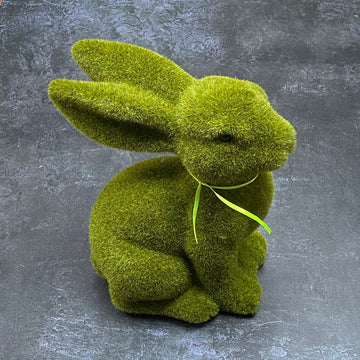 MOSS BUNNY | LARGE SITTING 24cm