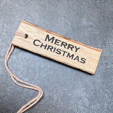 WOODEN TAG