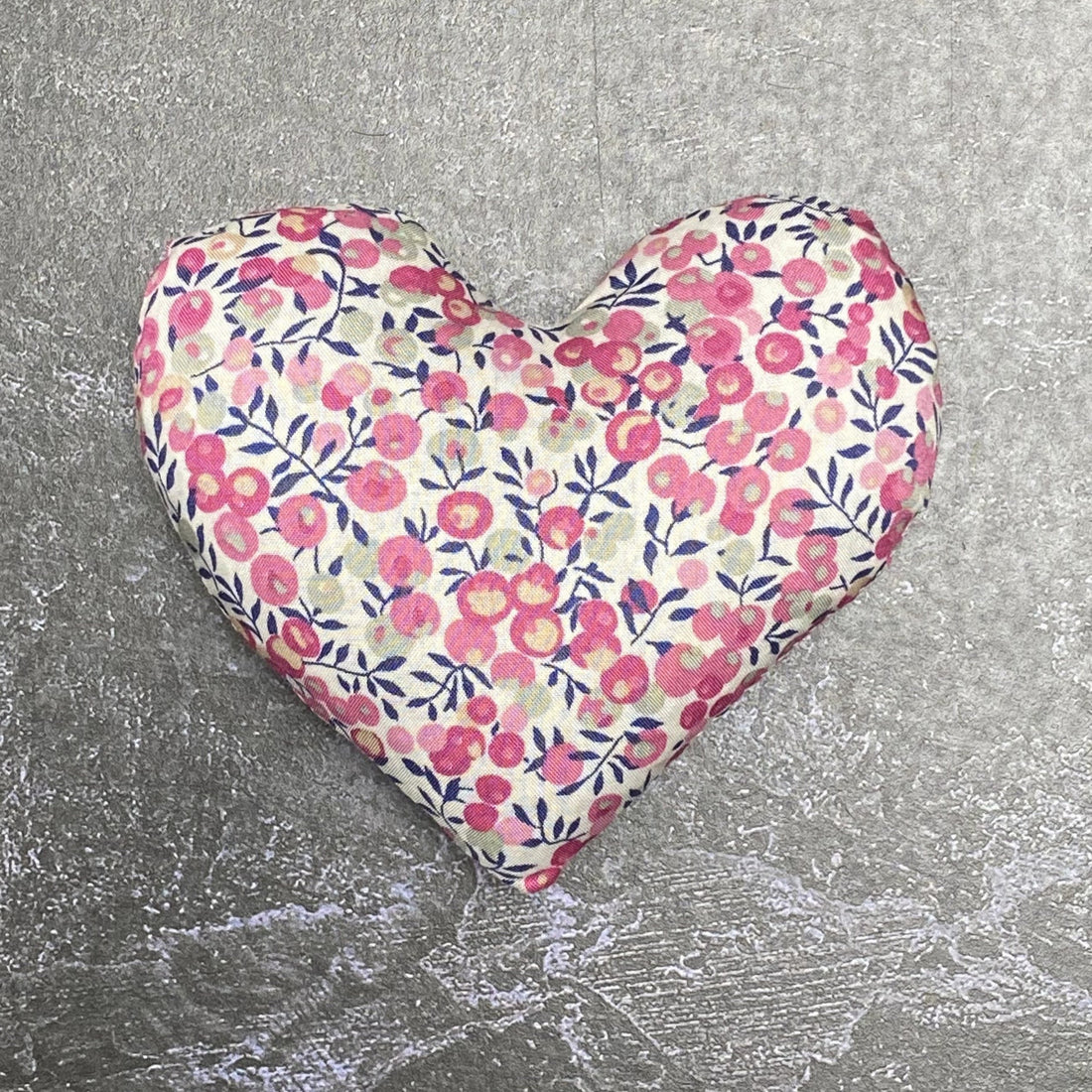 LIBERTY PRINT LAVENDER HEART