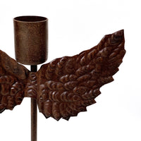 ANGEL WING METAL CANDLESTICK | 2 SIZES