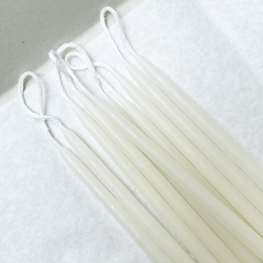 10 BEESWAX BIRTHDAY CANDLES | MOTHER'S MILK