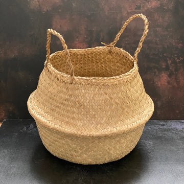 NATURAL SEAGRASS BASKET