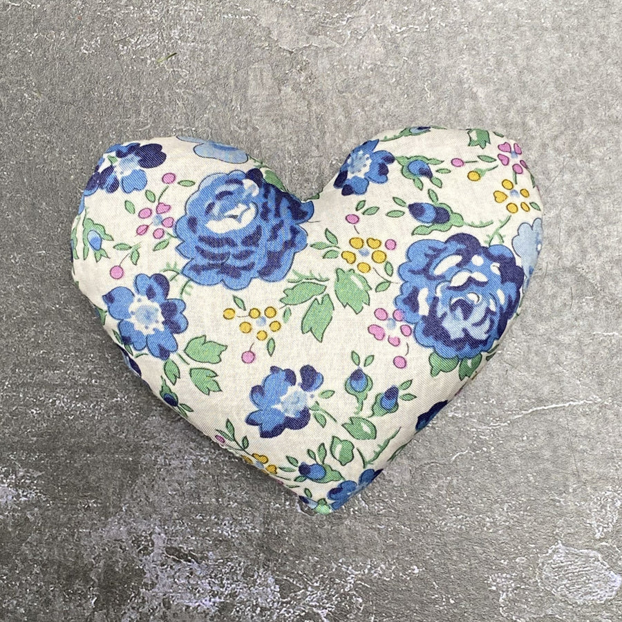 LIBERTY PRINT LAVENDER HEART