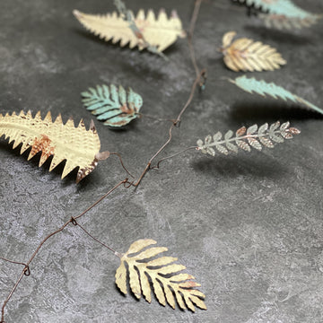 VINTAGE STYLE FERN LEAF GARLAND