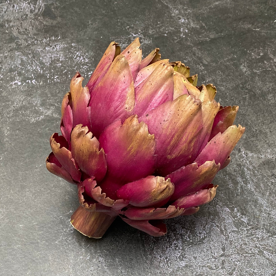 FAUX PURPLE ARTICHOKE