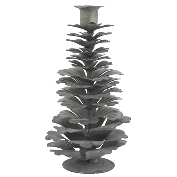 METAL PINECONE FOR TAPER CANDLE