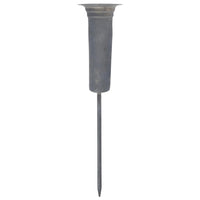 LONG DINNER CANDLE SPEAR | ZINC