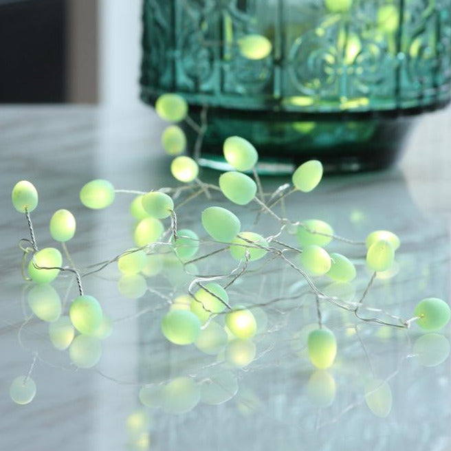 BATTERY TEARDROP LIGHT CHAIN 2M