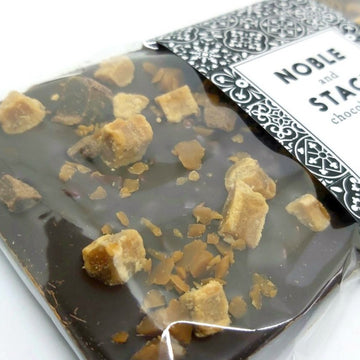 LARGE CHOCOLATE TABLETTE | TOFFEE, HONEYCOMB & FUDGE