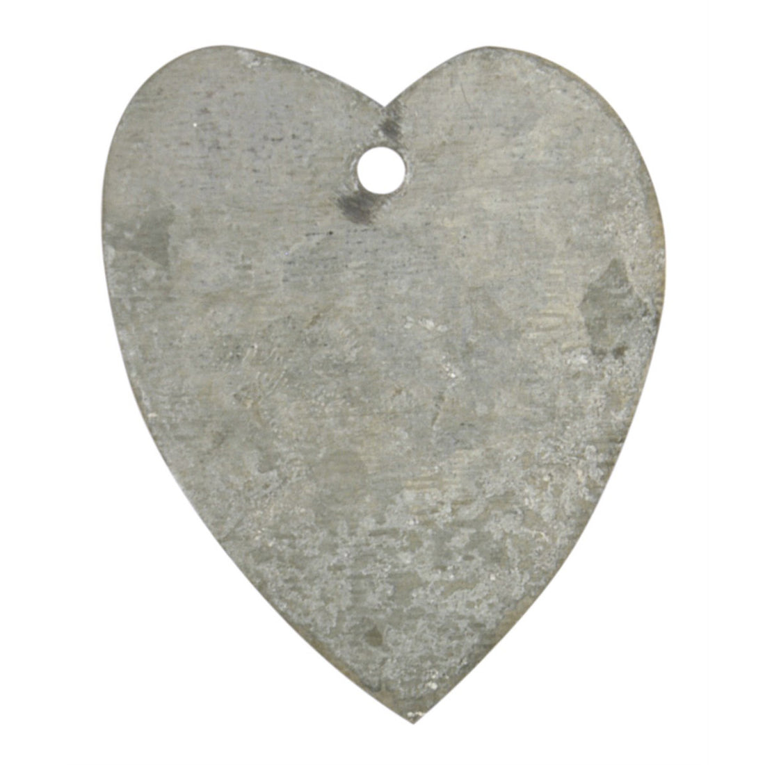 ZINC HEART TAG